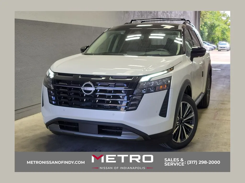 Black 2026 Nissan Pathfinder Platinum for sale in Indianapolis, IN