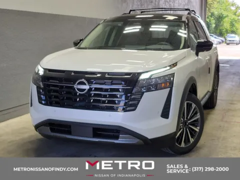 Black 2026 Nissan Pathfinder Platinum for sale in Indianapolis, IN