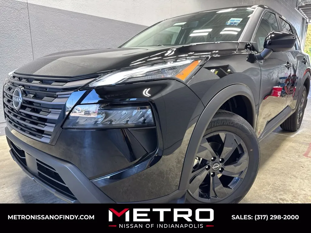 Black 2026 Nissan Rogue SV for sale in Indianapolis, IN