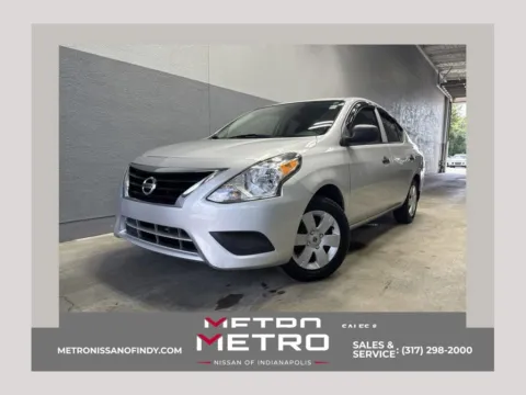 Silver 2015 Nissan Versa 1.6 S for sale in Indianapolis, IN