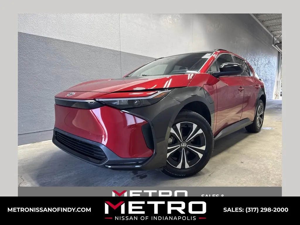 Red 2024 Toyota bZ4X XLE for sale in Indianapolis, IN