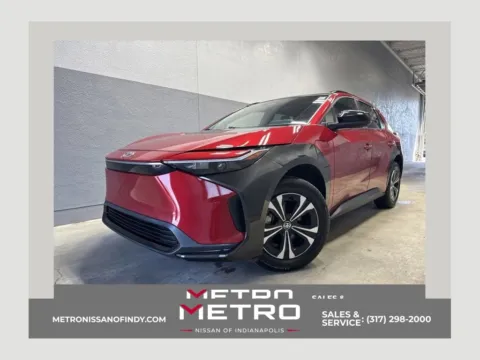 Red 2024 Toyota bZ4X XLE for sale in Indianapolis, IN