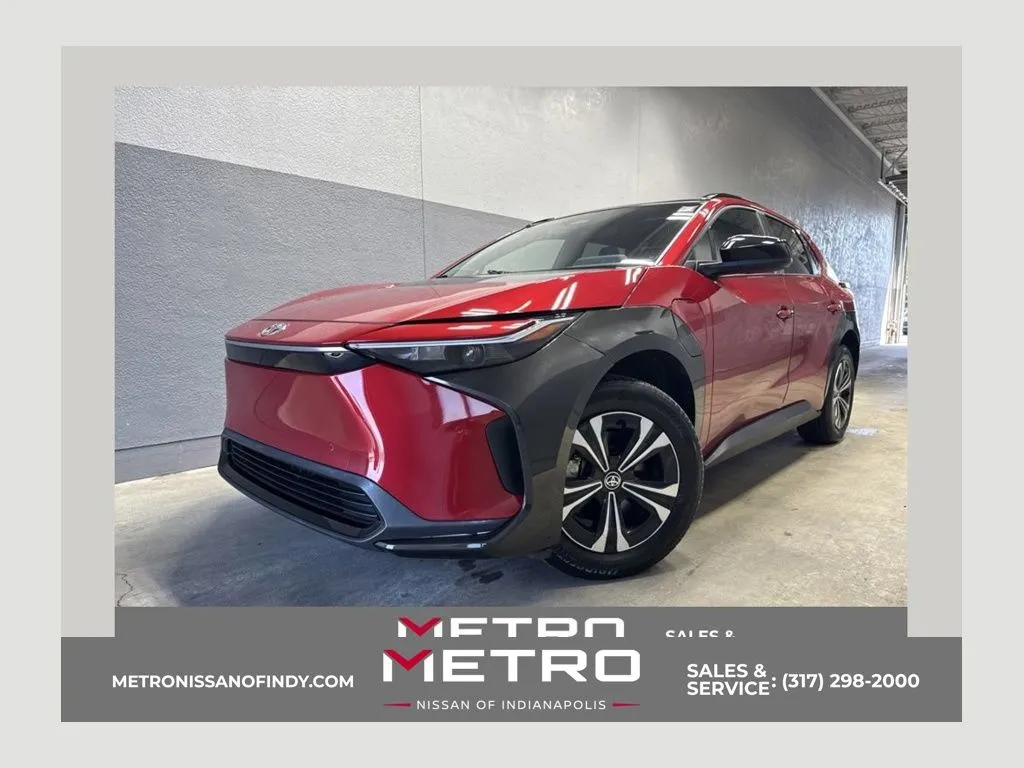 Used 2024 Toyota bZ4X XLE with VIN JTMABACA1RA087620 for sale in Indianapolis, IN