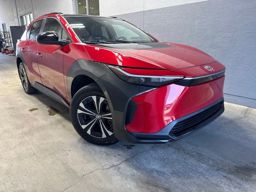 Used 2024 Toyota bZ4X XLE with VIN JTMABACA1RA087620 for sale in Indianapolis, IN