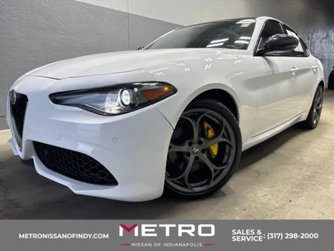 White 2021 Alfa Romeo Giulia Ti Sport for sale in Indianapolis, IN
