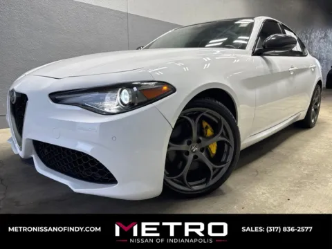 White 2021 Alfa Romeo Giulia Ti Sport for sale in Indianapolis, IN