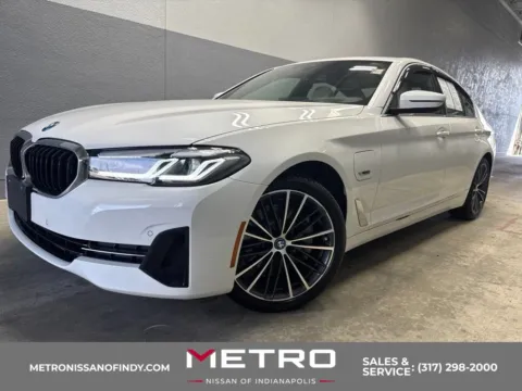 White 2023 BMW 5 Series 530e iPerformance for sale in Indianapolis, IN