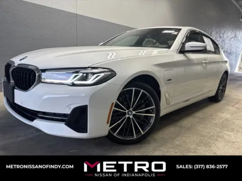 White 2023 BMW 5 Series 530e iPerformance for sale in Indianapolis, IN