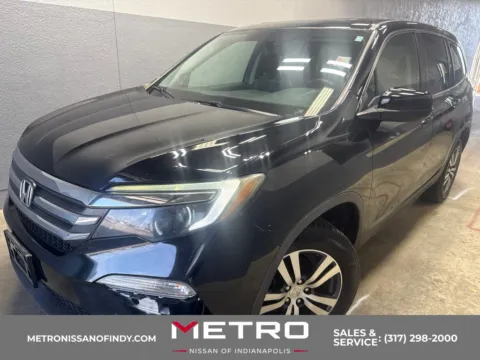 Black 2018 Honda Pilot EX-L for sale in Indianapolis, IN