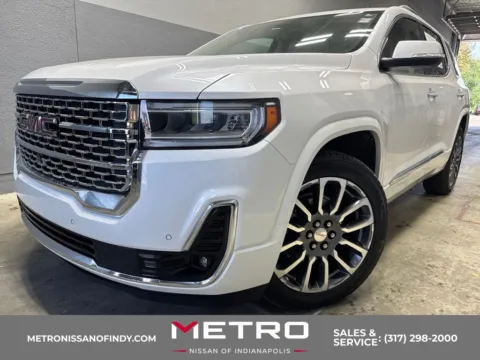 White 2022 GMC Acadia Denali for sale in Indianapolis, IN