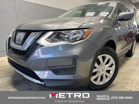Gray 2017 Nissan Rogue S for sale in Indianapolis, IN