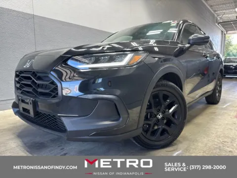 Black 2025 Honda HR-V Sport for sale in Indianapolis, IN