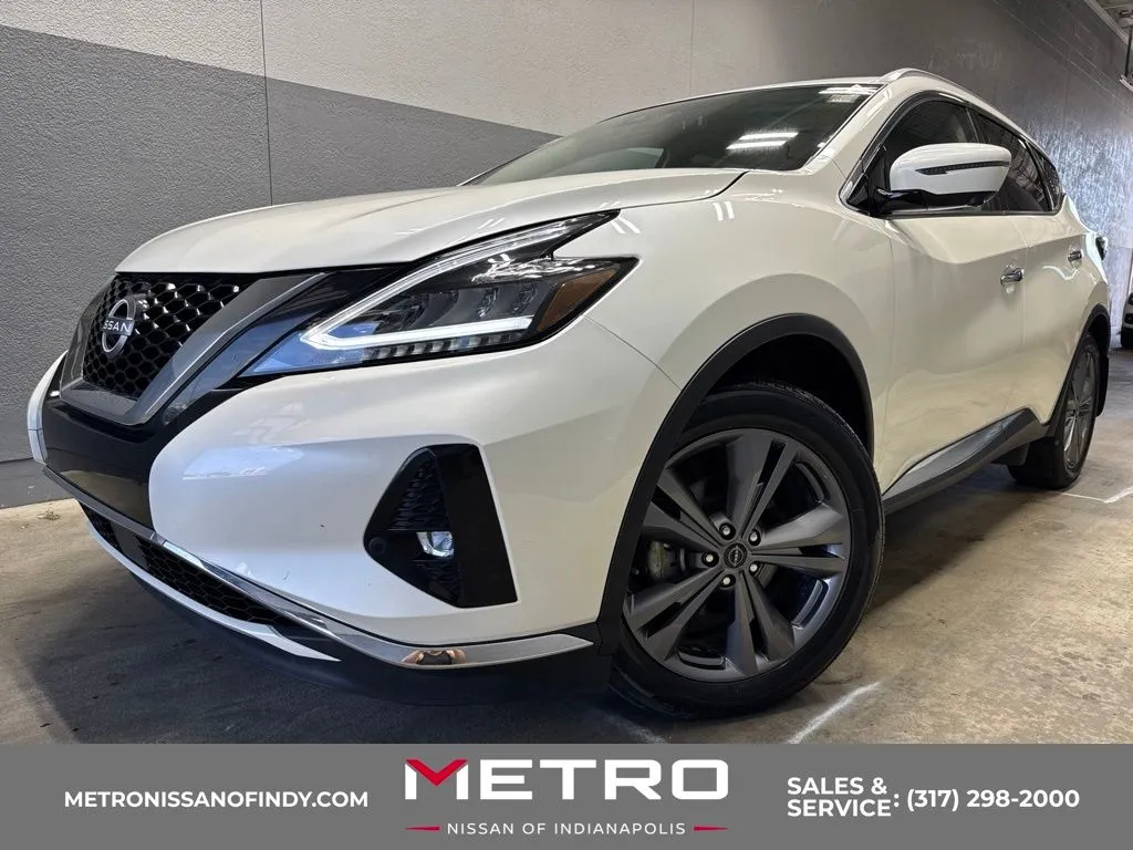 White 2024 Nissan Murano Platinum for sale in Indianapolis, IN