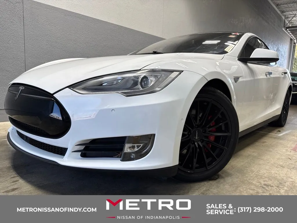 White 2015 Tesla Model S P85D for sale in Indianapolis, IN