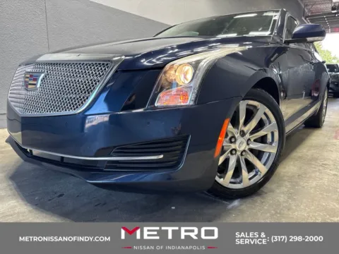 Blue 2018 Cadillac ATS 2.0L Turbo Luxury for sale in Indianapolis, IN