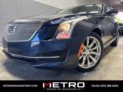 Blue 2018 Cadillac ATS 2.0L Turbo Luxury for sale in Indianapolis, IN