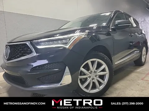 Black 2019 Acura RDX for sale in Indianapolis, IN