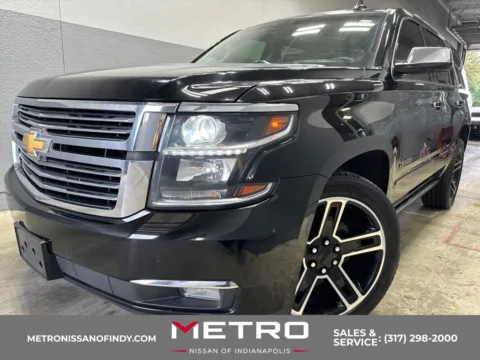 Black 2016 Chevrolet Tahoe LTZ for sale in Indianapolis, IN