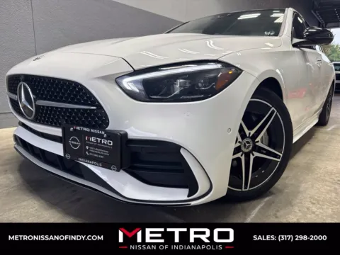 White 2022 Mercedes-Benz C-Class C 300 for sale in Indianapolis, IN