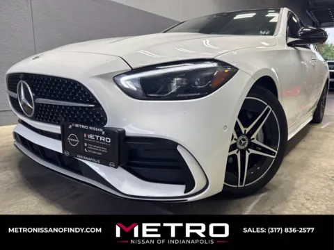White 2022 Mercedes-Benz C-Class C 300 for sale in Indianapolis, IN