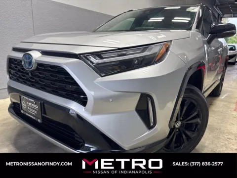 Black 2023 Toyota RAV4 Hybrid XSE for sale in Indianapolis, IN