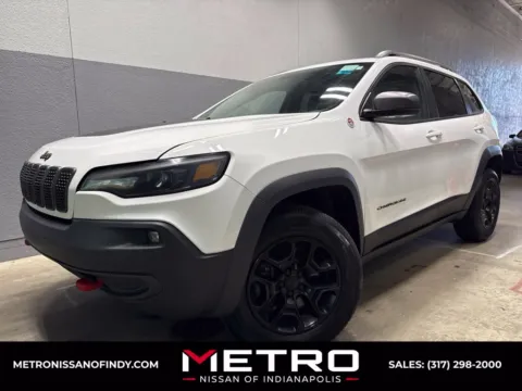 White 2019 Jeep Cherokee Trailhawk for sale in Indianapolis, IN