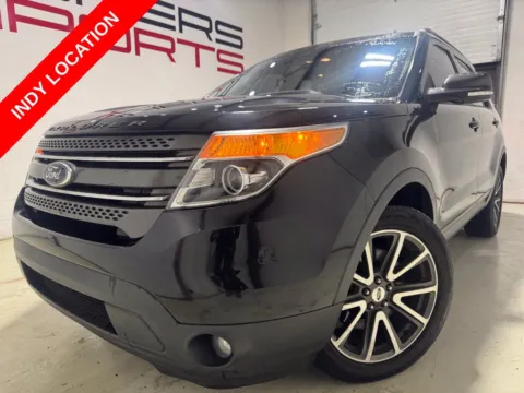 Black 2015 Ford Explorer XLT for sale in Indianapolis, IN