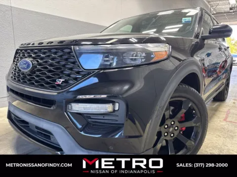 Black 2022 Ford Explorer ST for sale in Indianapolis, IN