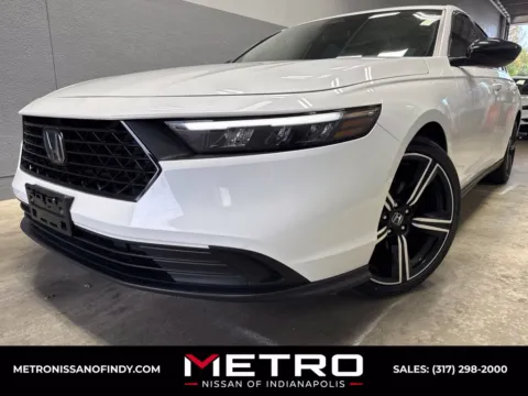White 2024 Honda Accord Hybrid Sport for sale in Indianapolis, IN