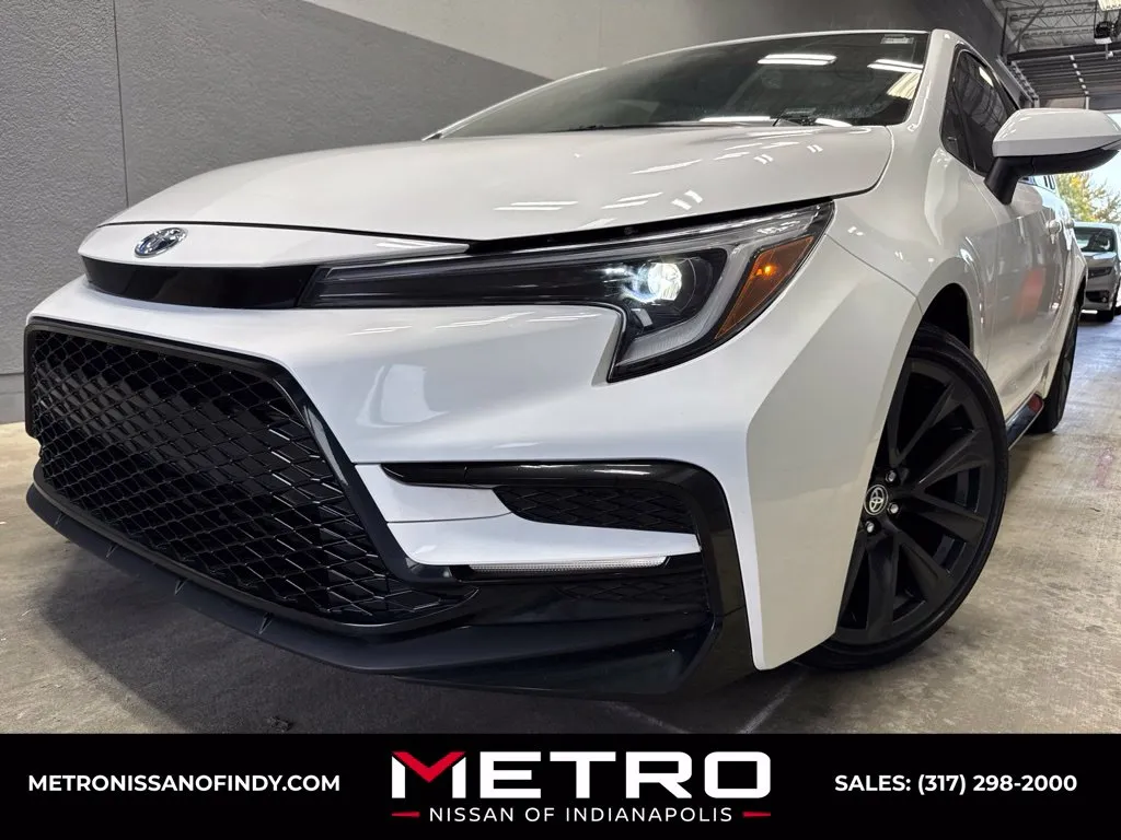 White 2024 Toyota Corolla Hybrid SE for sale in Indianapolis, IN
