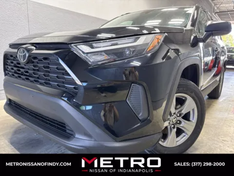 Black 2025 Toyota RAV4 Hybrid LE for sale in Indianapolis, IN