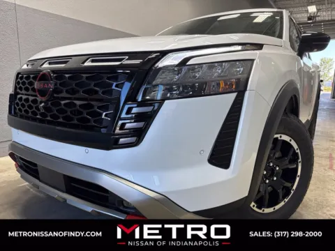 White 2026 Nissan Pathfinder Rock Creek for sale in Indianapolis, IN