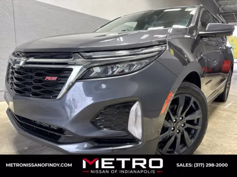 Gray 2022 Chevrolet Equinox RS for sale in Indianapolis, IN