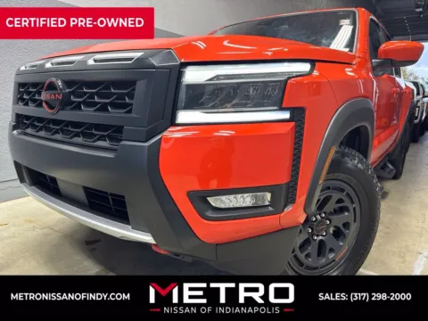 Orange 2025 Nissan Frontier PRO-X for sale in Indianapolis, IN