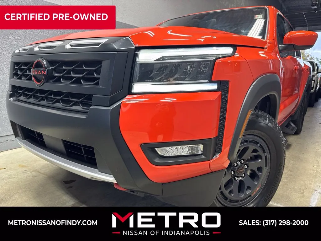 Orange 2025 Nissan Frontier PRO-X for sale in Indianapolis, IN