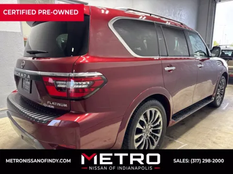 Another view of 2023 Nissan Armada Platinum for sale in Indianapolis, IN at Metro Nissan of Indianapolis