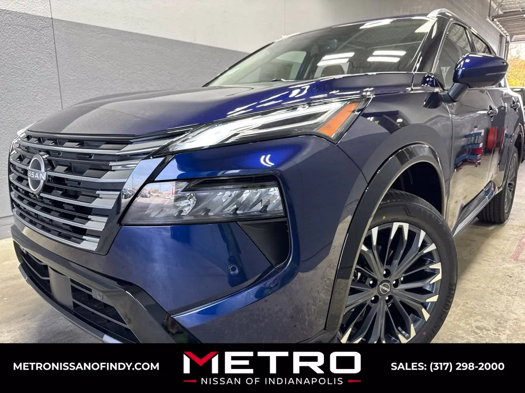 Blue 2026 Nissan Rogue Platinum for sale in Indianapolis, IN