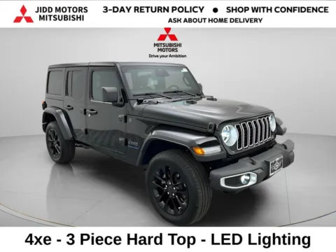 Another view of 2025 Jeep Wrangler Sahara 4xe for sale in Des Plaines, IL at Jidd Motors Mitsubishi