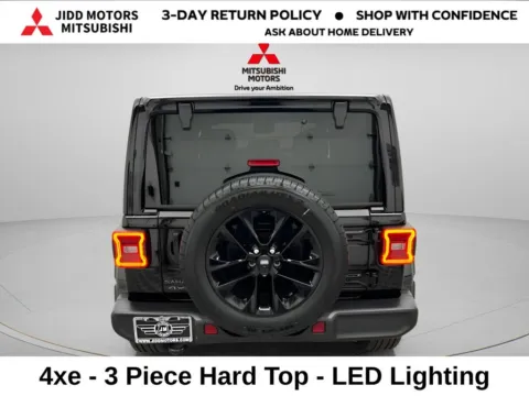 More photos of 2025 Jeep Wrangler Sahara 4xe at Jidd Motors Mitsubishi, IL