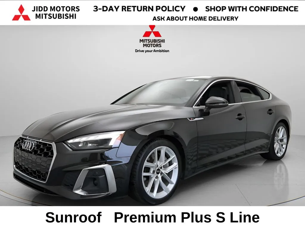 Black 2023 Audi A5 Sportback 45 S line Premium Plus for sale in Des Plaines, IL