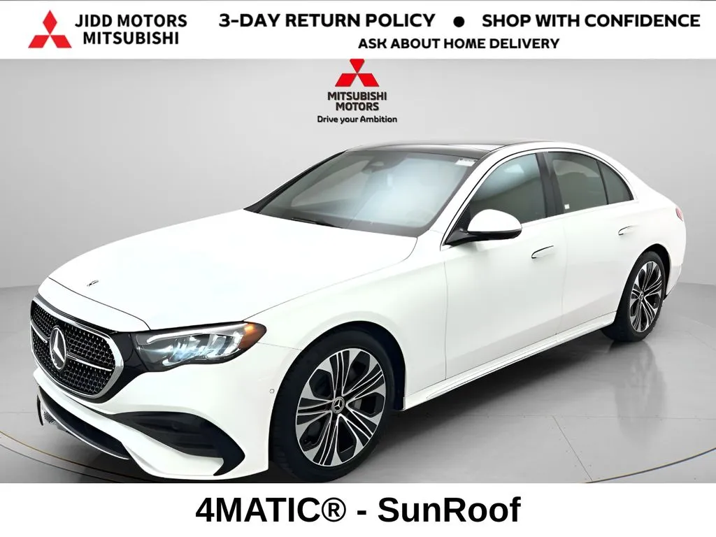 White 2025 Mercedes-Benz E-Class E 350 for sale in Des Plaines, IL