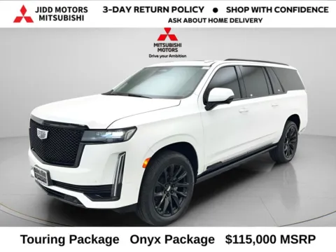 White 2022 Cadillac Escalade ESV Sport for sale in Des Plaines, IL