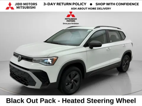 Black 2025 Volkswagen Taos 1.5T S for sale in Des Plaines, IL