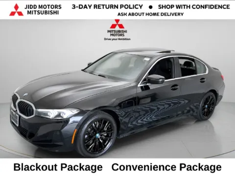 Black 2024 BMW 3 Series 330e xDrive for sale in Des Plaines, IL