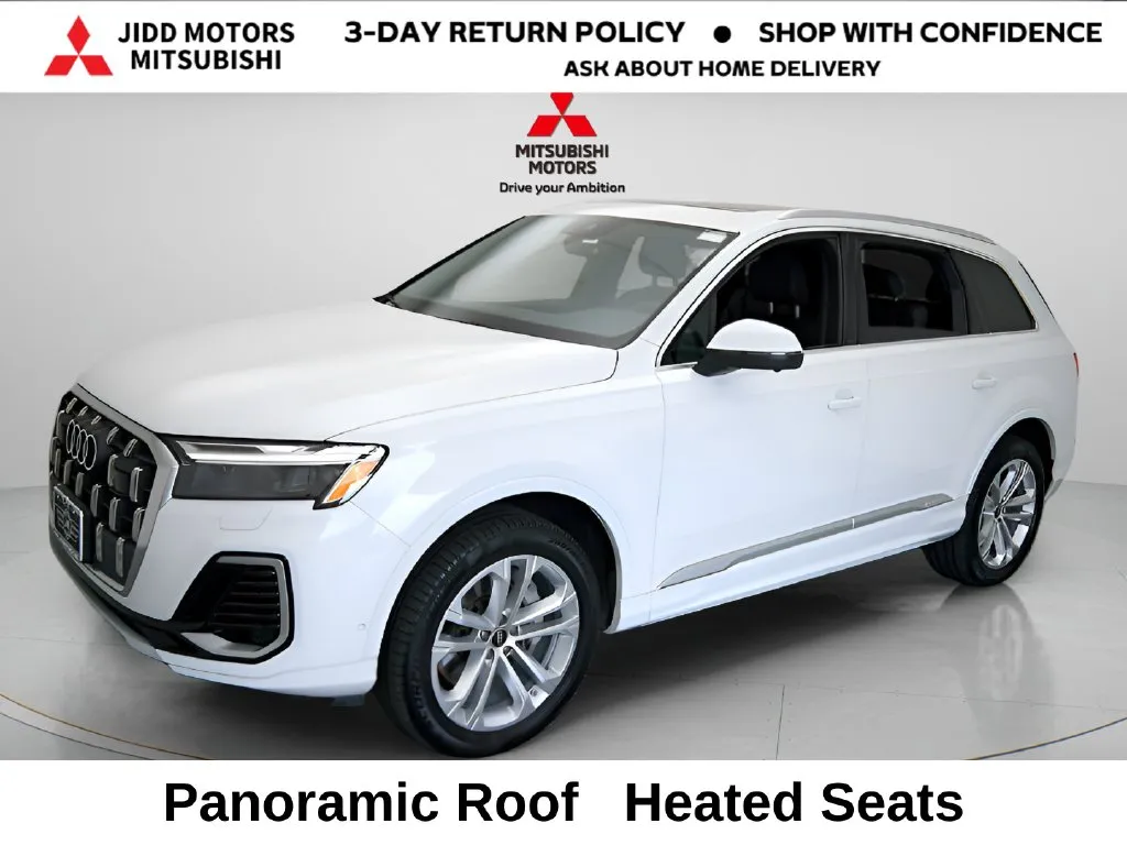 White 2025 Audi Q7 55 Premium Plus for sale in Des Plaines, IL