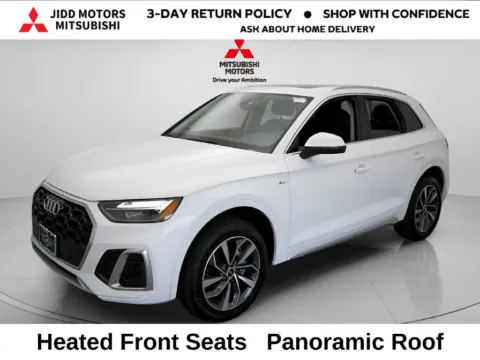 White 2024 Audi Q5 45 S line Premium for sale in Des Plaines, IL
