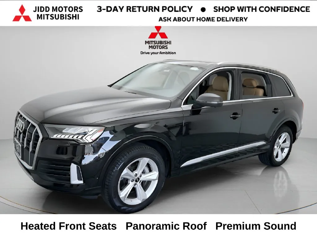 Black 2024 Audi Q7 45 Premium Plus for sale in Des Plaines, IL