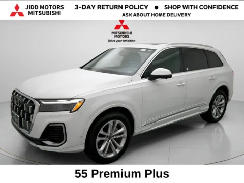 White 2025 Audi Q7 55 Premium Plus for sale in Des Plaines, IL