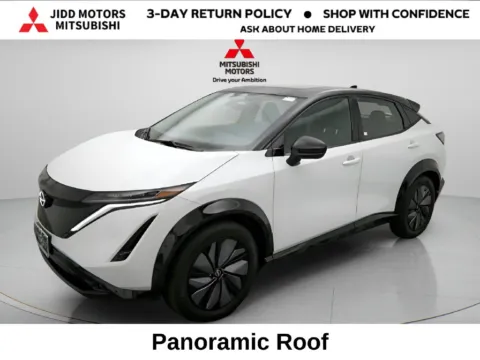 White 2024 Nissan Ariya EVOLVE+ e-4ORCE for sale in Des Plaines, IL