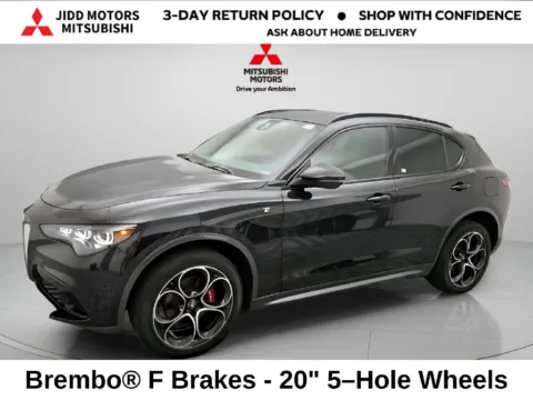 Black 2024 Alfa Romeo Stelvio Ti for sale in Des Plaines, IL